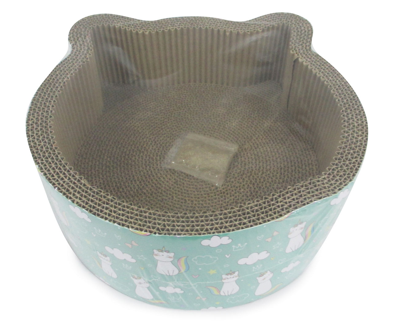 Cat Shaped Corrugated Cardboard Scratcher Big Lots