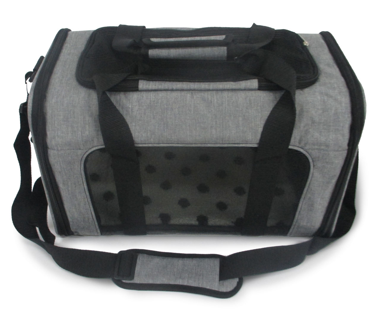 Gray Soft-Sided Pet Carrier