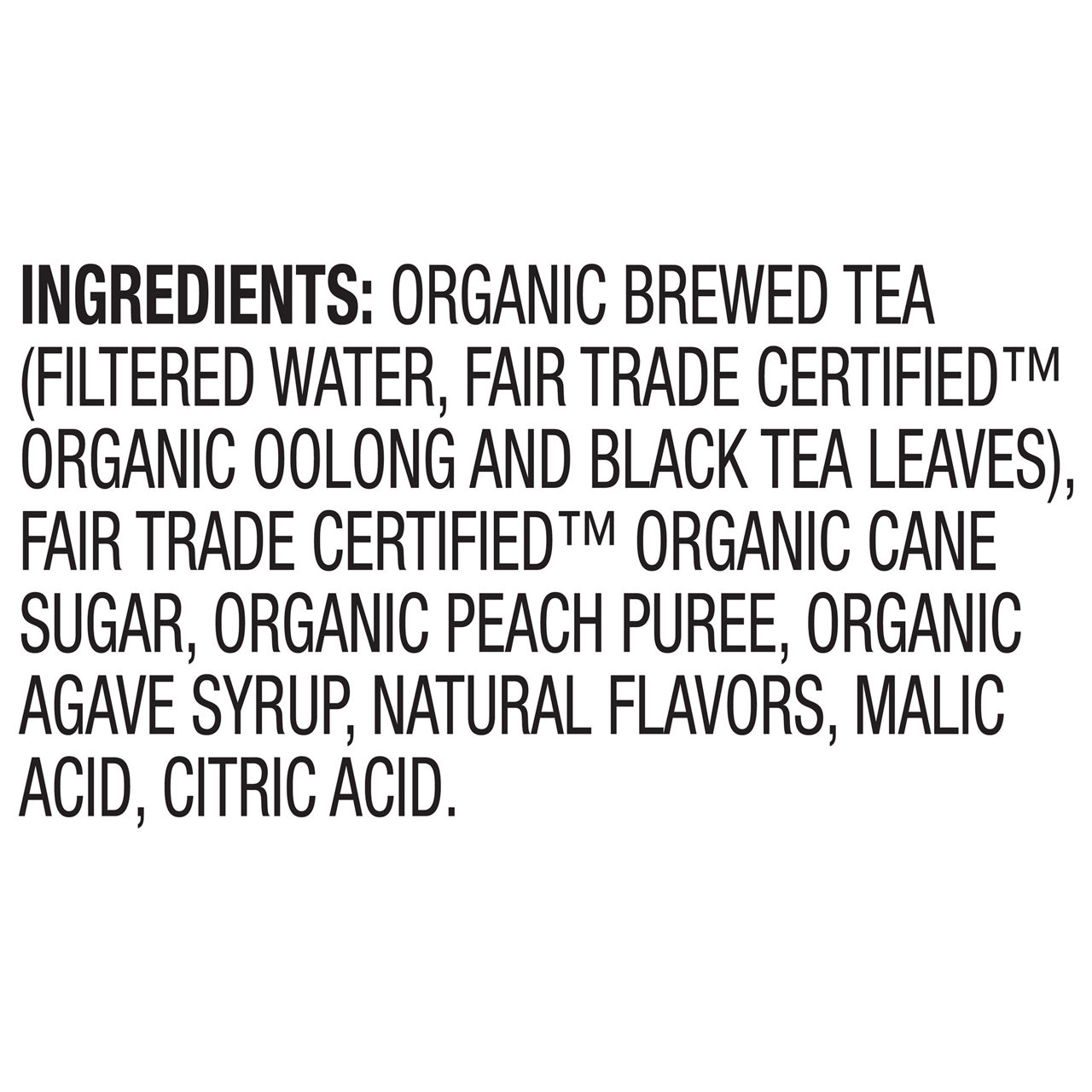 Honest Tea Organic Peach, 16.9 Fl. Oz. 