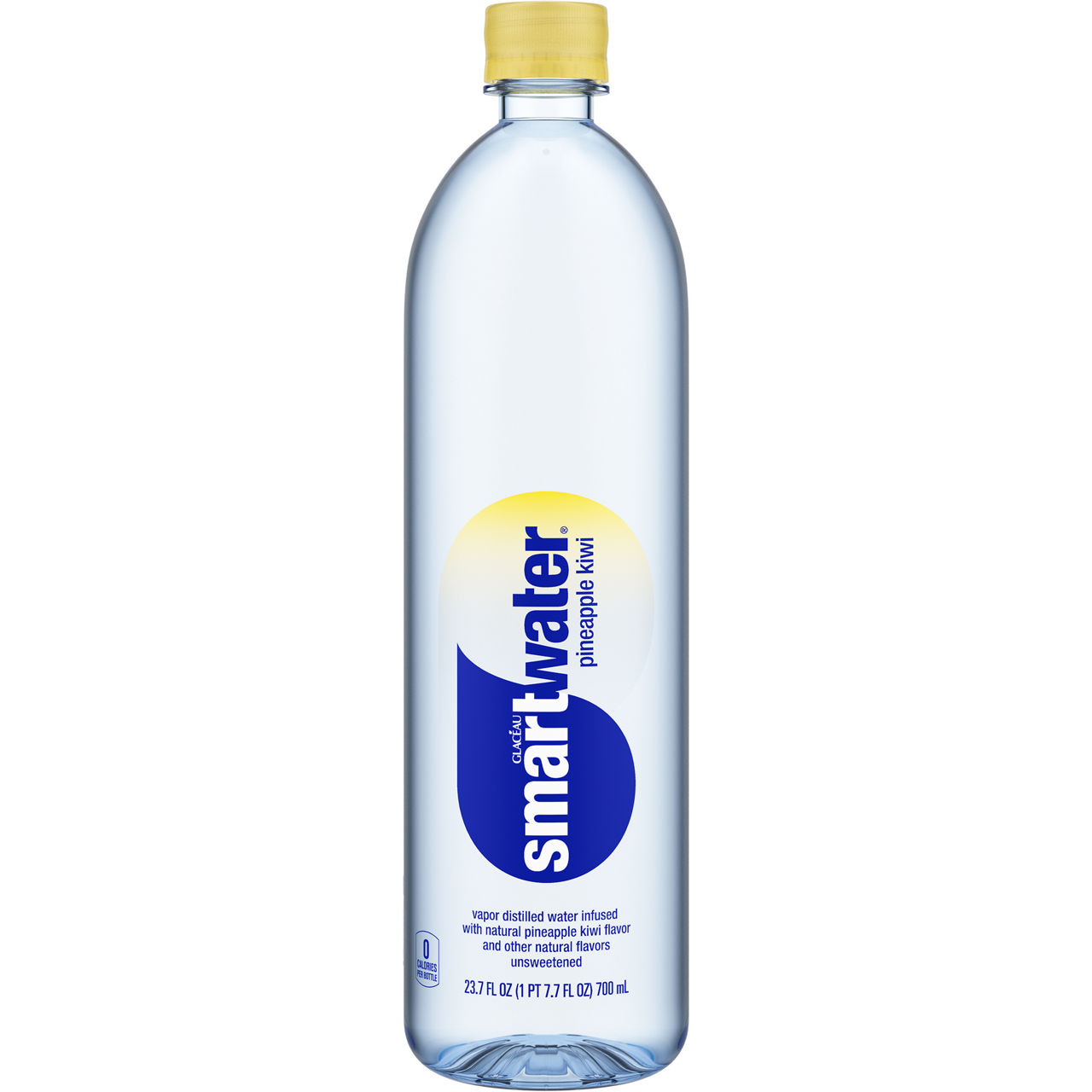 Smartwater Vapor Pineapple Kiwi Distilled Water 23.7 fl oz