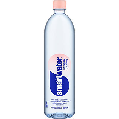 Smartwater Strawberry Blackberry Distilled Water 23.7 fl oz