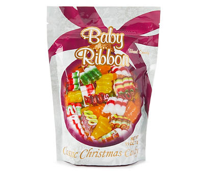 Baby Ribbon Classic Christmas Hard Candy, 11 Oz.