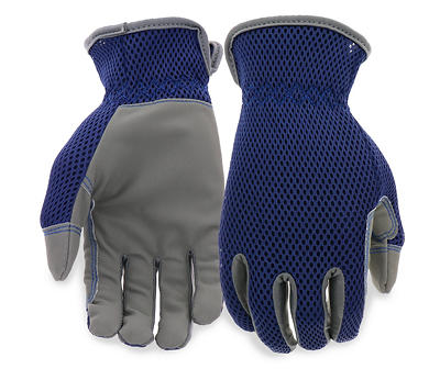 Navy Hi-Dex Mesh Back Gloves