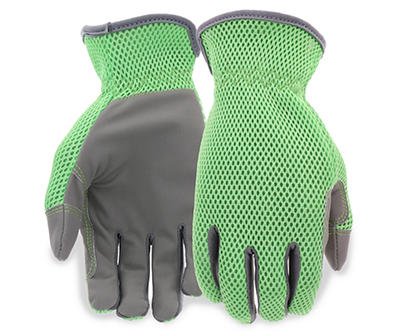 Green Hi-Dex Mesh Back Gloves