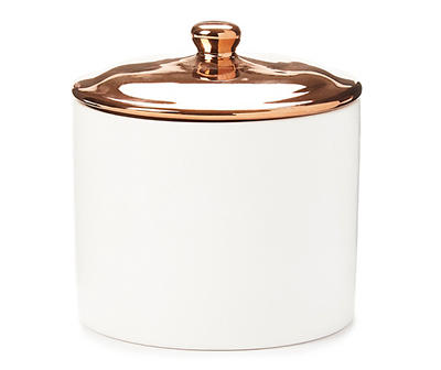 Honey Vanilla Ceramic Jar Candle, 10.5 Oz.