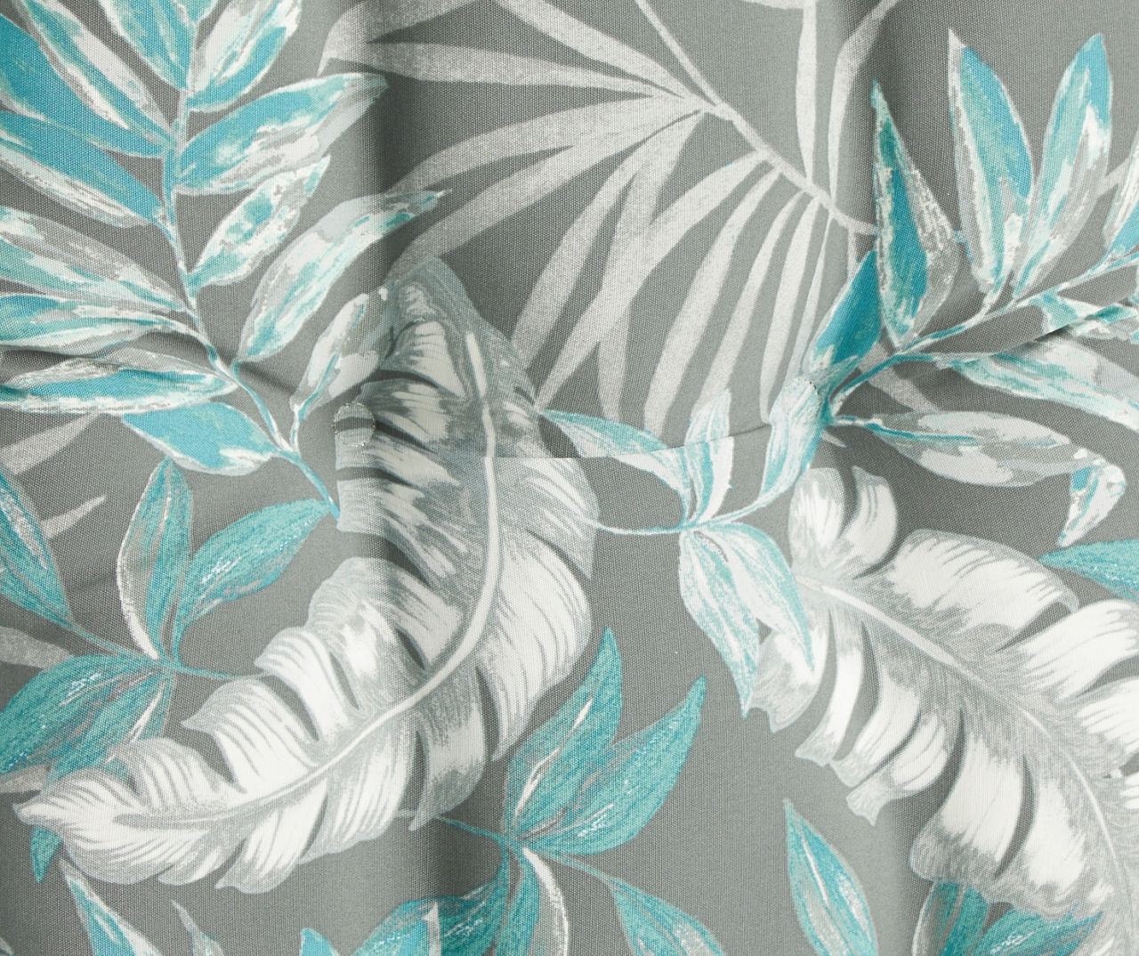 Grayson botanical & stripe reversible outdoor chair discount cushion