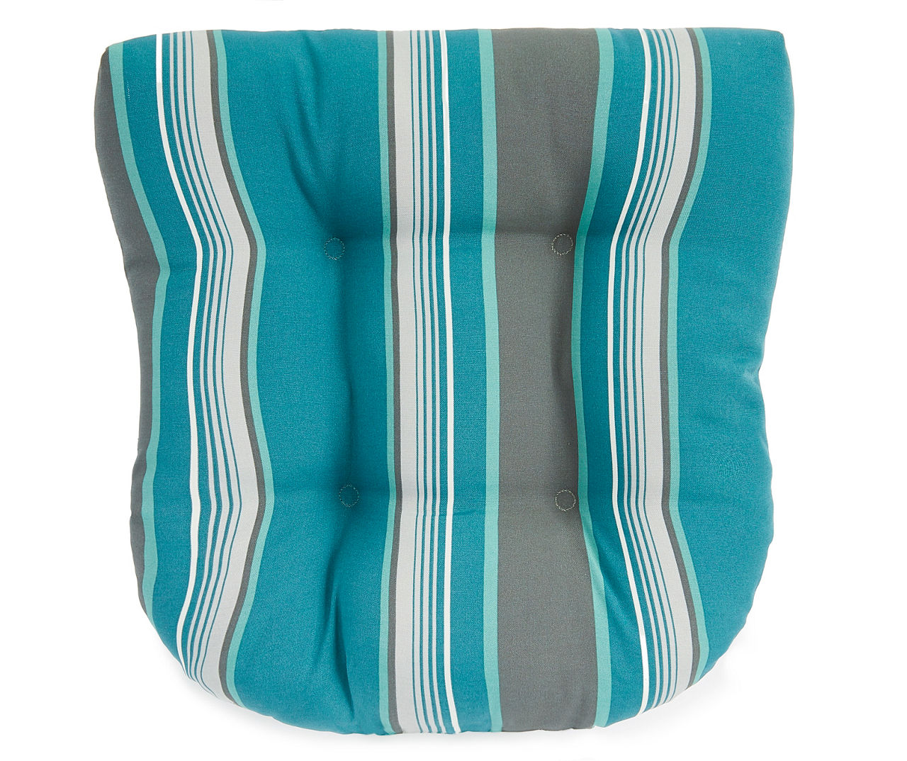 Grayson botanical & stripe reversible outdoor chair cushion new arrivals