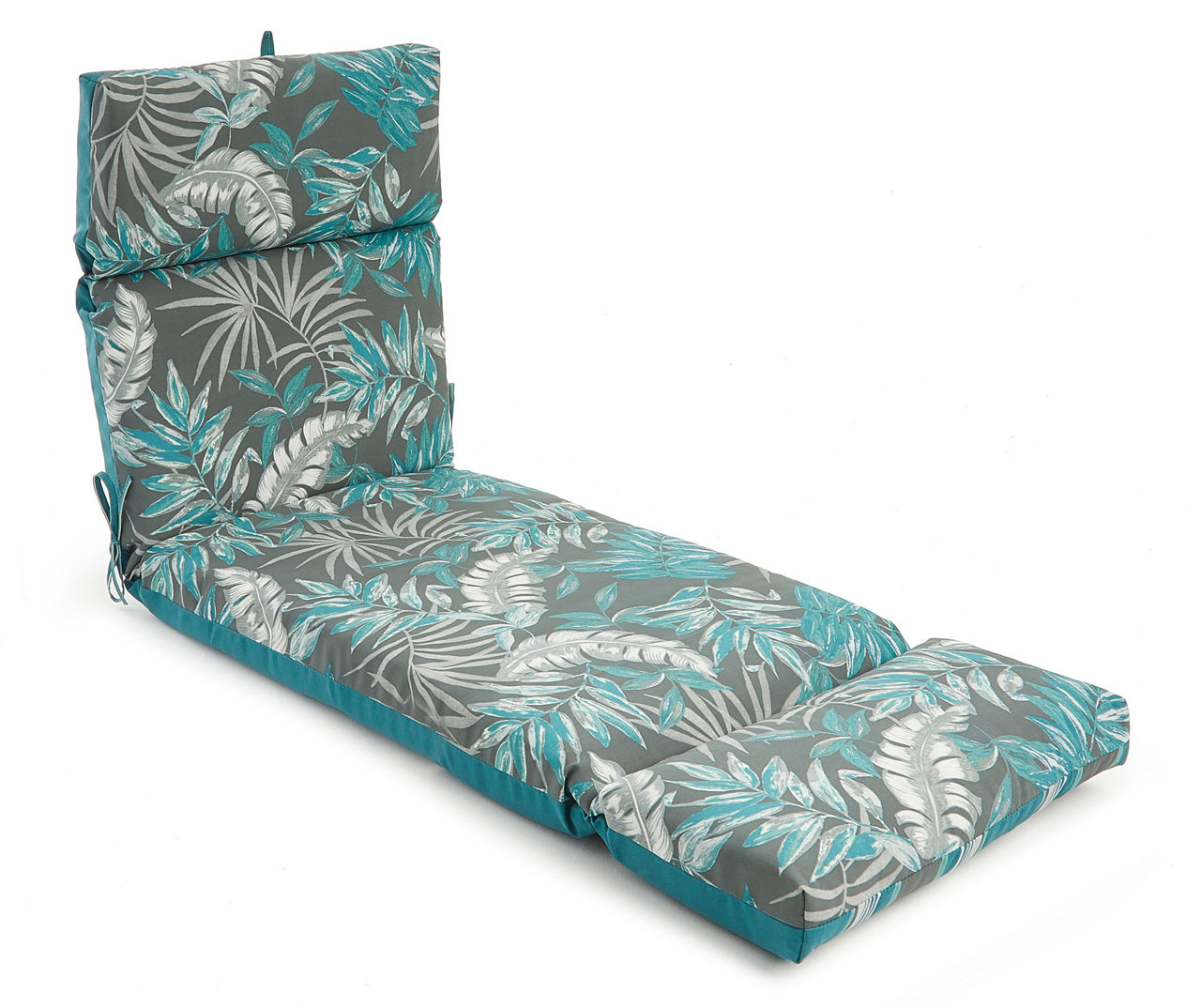 Grayson Botanical Stripe Reversible Outdoor Chaise Cushion Big