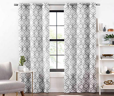 Broyhill Mason Light-Filtering Grommet Curtain Panel, (84