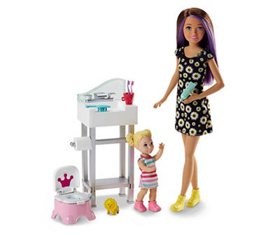 Skipper Babysitters Inc. Potty Training Doll & Playset