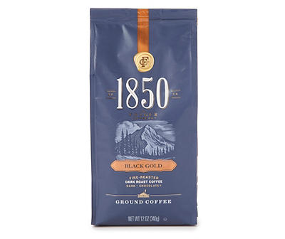 1850 Dark Roast Black Gold Blend Coffee, 12 Oz.