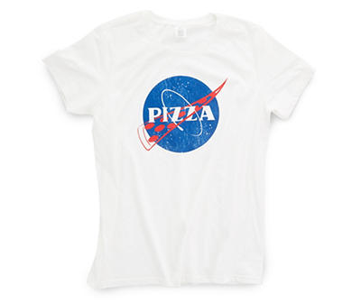 Men's Space Pizza Graphic Tee