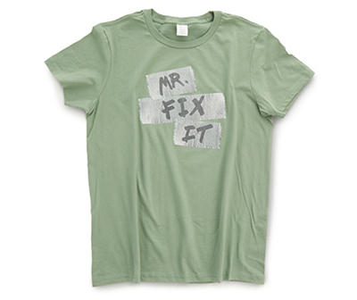 Men's "Mr. Fix It" Graphic Tee, Size M