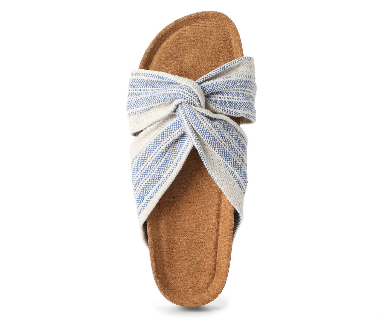 Women's canvas outlet slide sandals