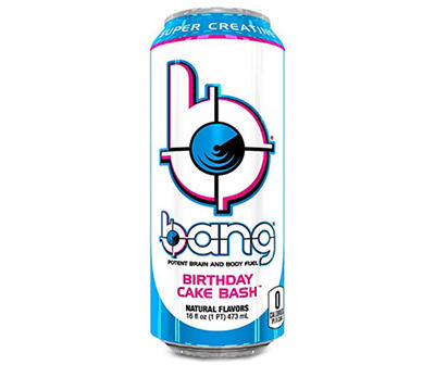 Birthday Cake Bash Energy Drink, 16 Oz. 