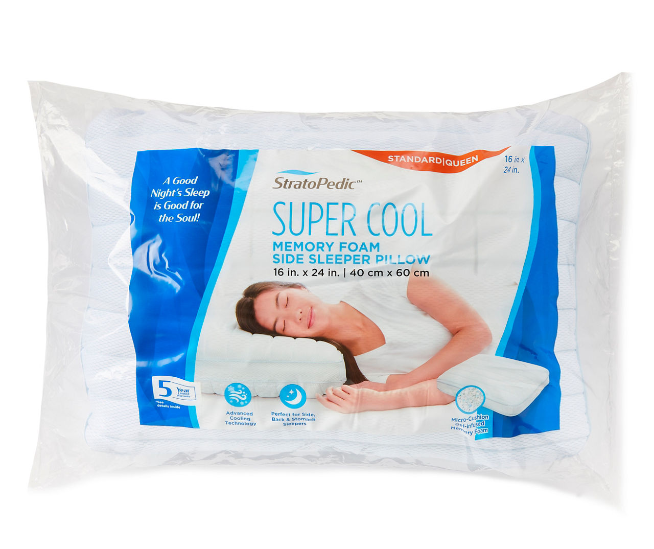 Zeopedic dual best sale cool pillow