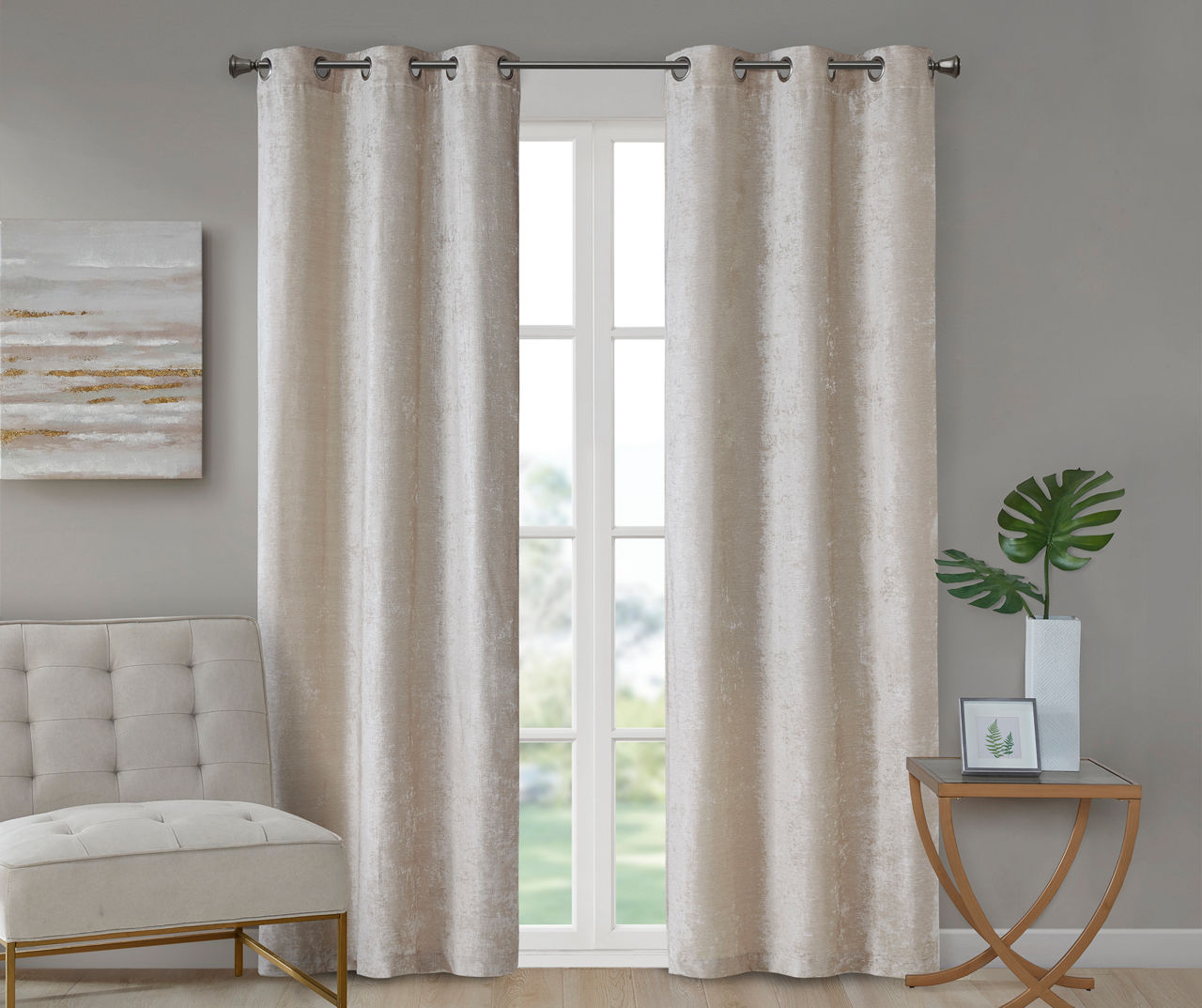 Broyhill Broyhill Chenille Grommet Curtain Panel Big Lots