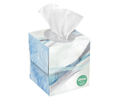 Kleenex Soothing Lotion Facial Tissues Cube Box