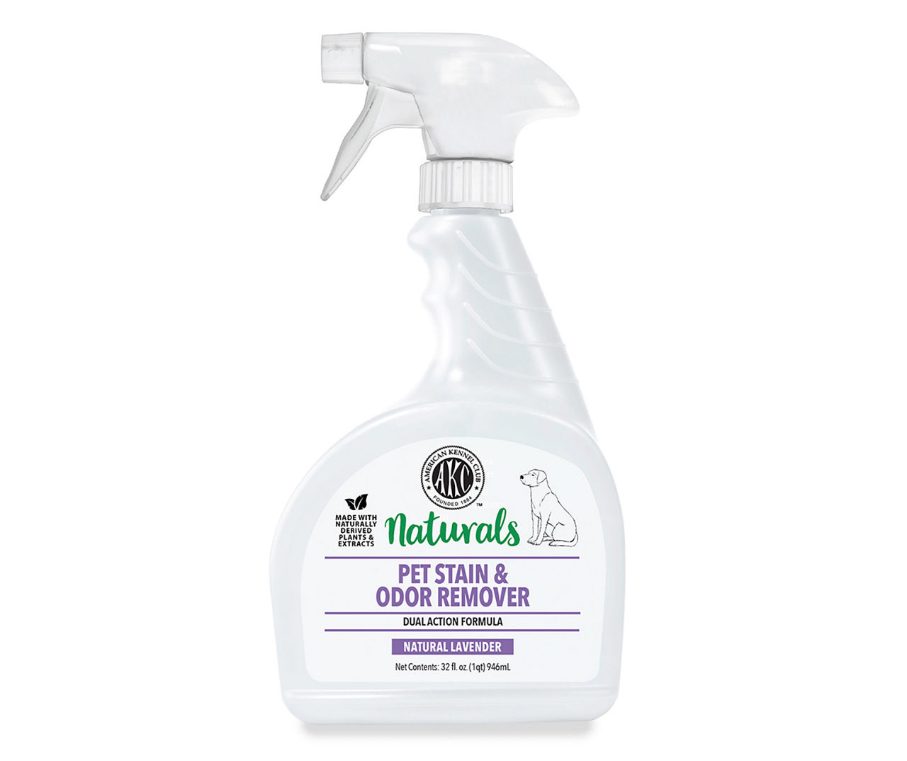 AKC Natural Lavender Pet Stain & Odor Remover, 32 Oz. Big Lots