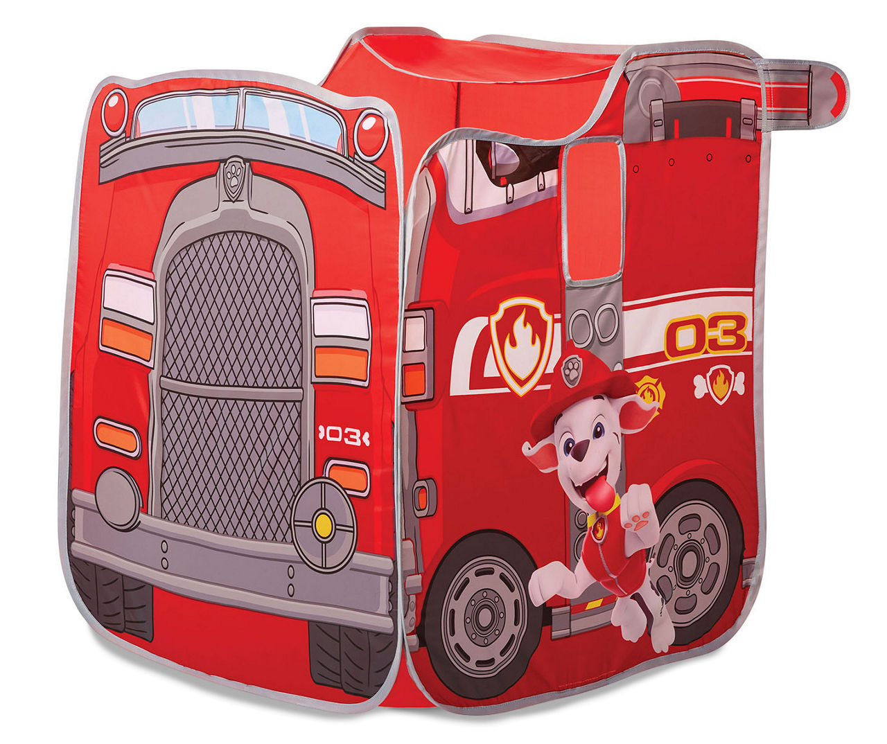 Paw patrol marshall cheap fire truck tent