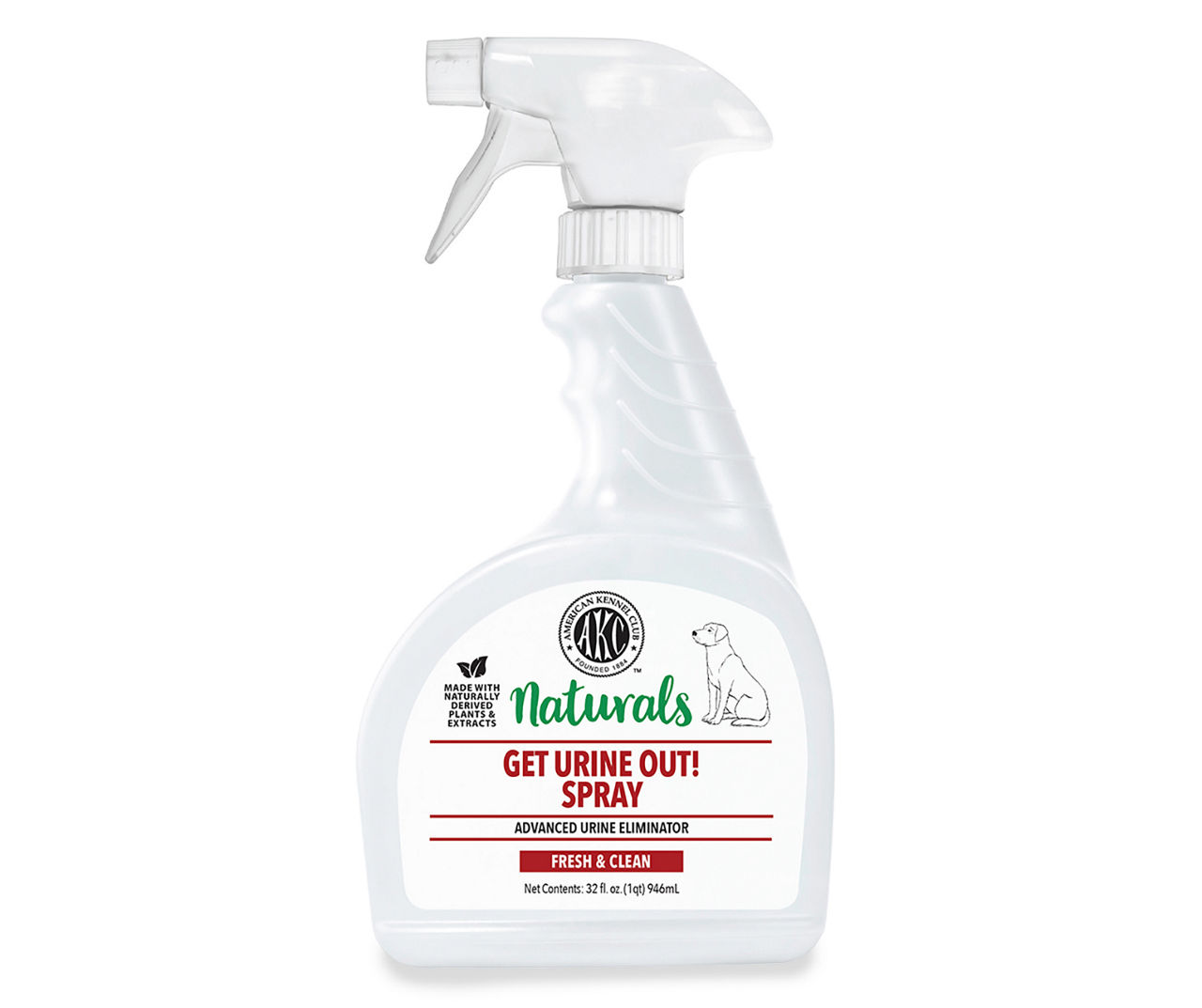 Fresh & Clean Advanced Urine Eliminator Dog Spray, 32 Oz.