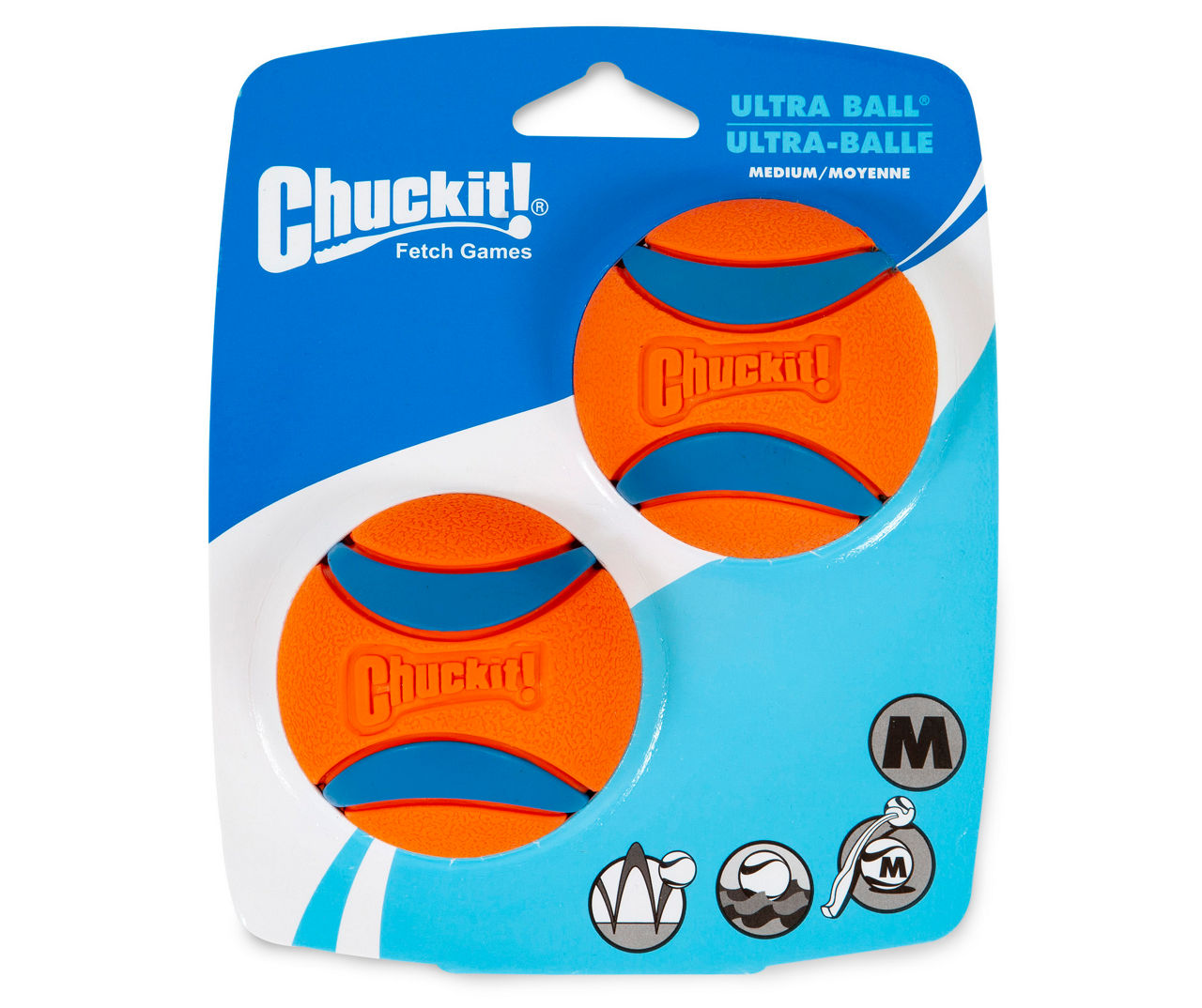 CHUCKIT! Medium Ultra Ball Dog Toy, 2-Pack | Big Lots