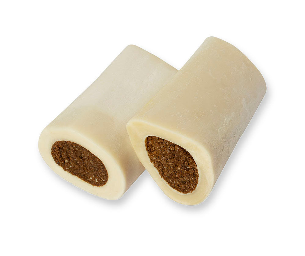 Bacon & Cheese Stuffed Shin Bone Dog Treats, 2-Pack