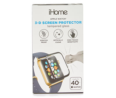 Tempered Glass Apple Watch Screen Protector, 40mm