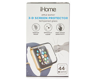 Tempered Glass Apple Watch Screen Protector, 44mm