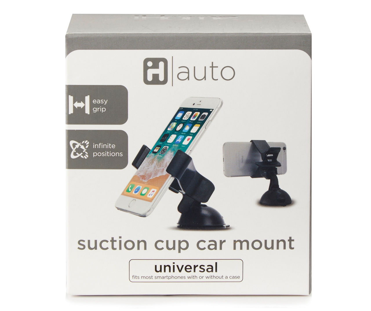 iHome Black Universal Suction Cup Car Mount | Big Lots