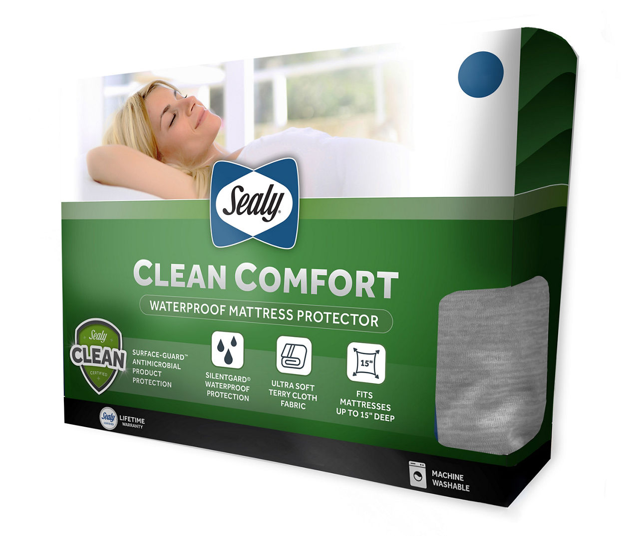 Sealy Ultra Soft Queen Waterproof Fitted Mattress Protector Big Lots