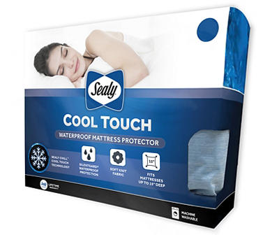 Cool Touch Queen Fitted Mattress Protector