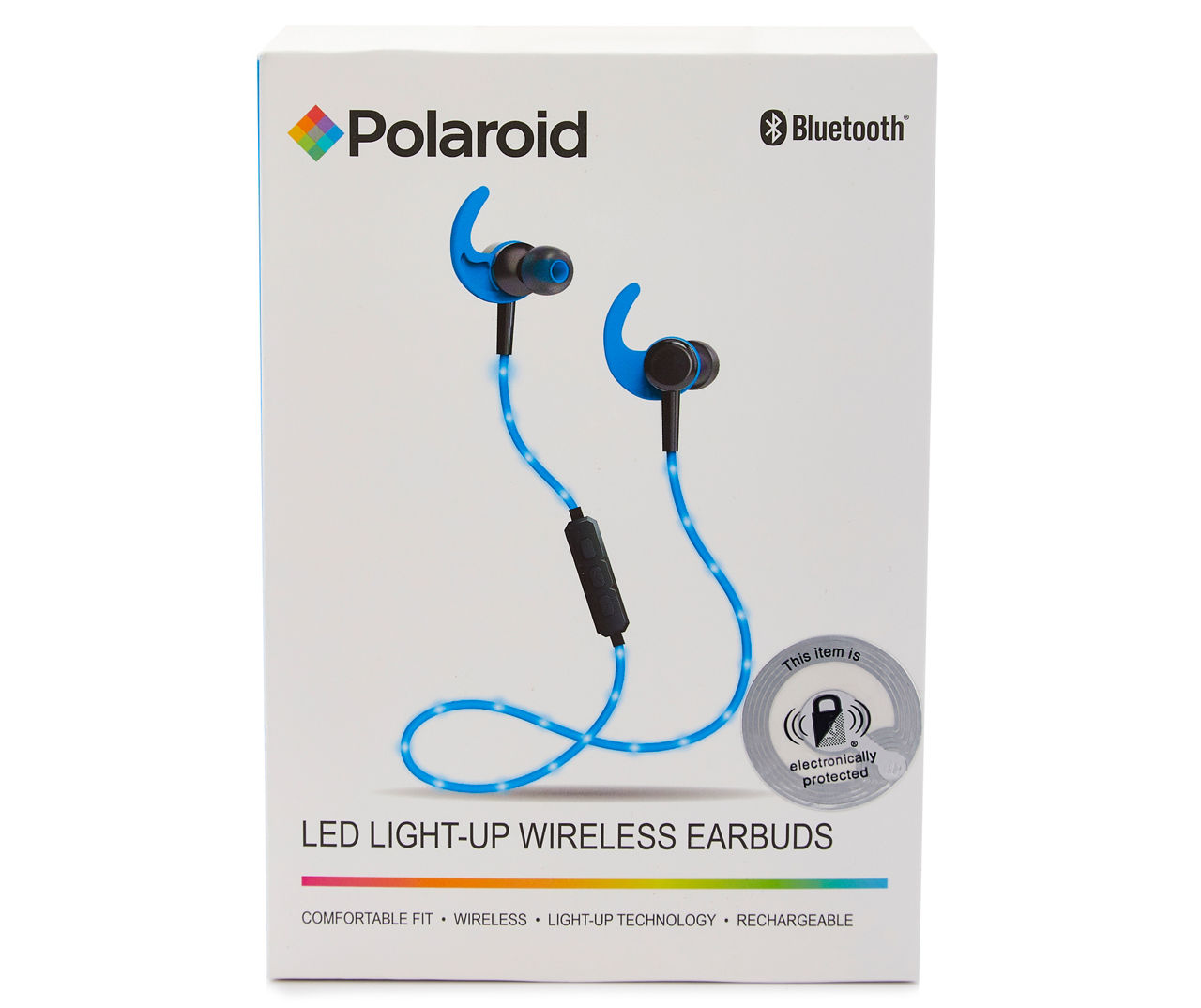 Polaroid Blue LED Light Up Bluetooth Wireless Earbuds Big Lots