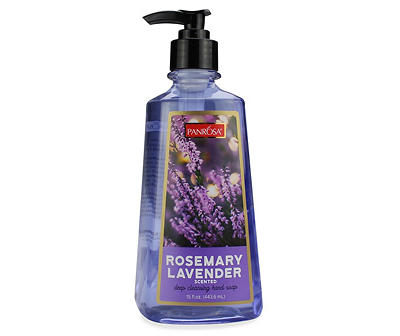 Rosemary Lavender Scented Hand Soap, 15 Oz.