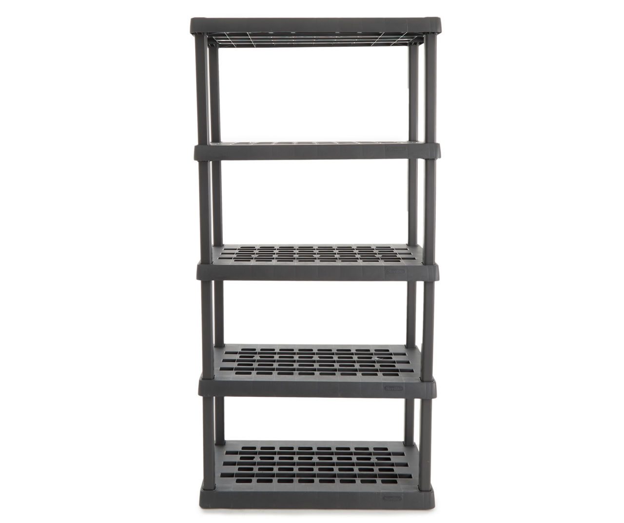 Sterilite Gray 5 Tier Storage Shelf Big Lots