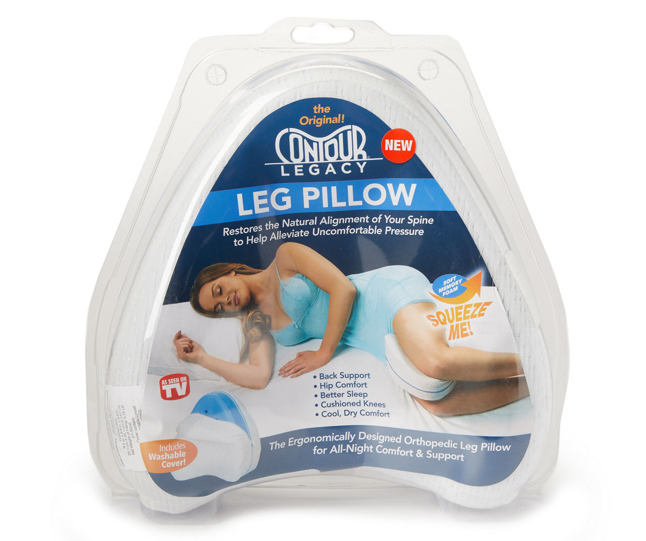 Contour Legacy Leg Pillow for Side Sleepers