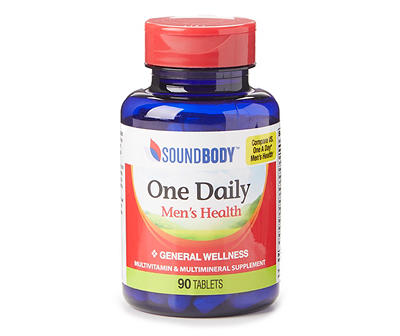 One Daily Men's Health Tablets, 90-Count
