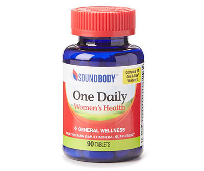 One Daily Women's Health Tablets, 90-Count
