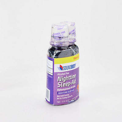 Berry Nighttime Sleep Aid 50mg Diphenhydramine, 2-Pack