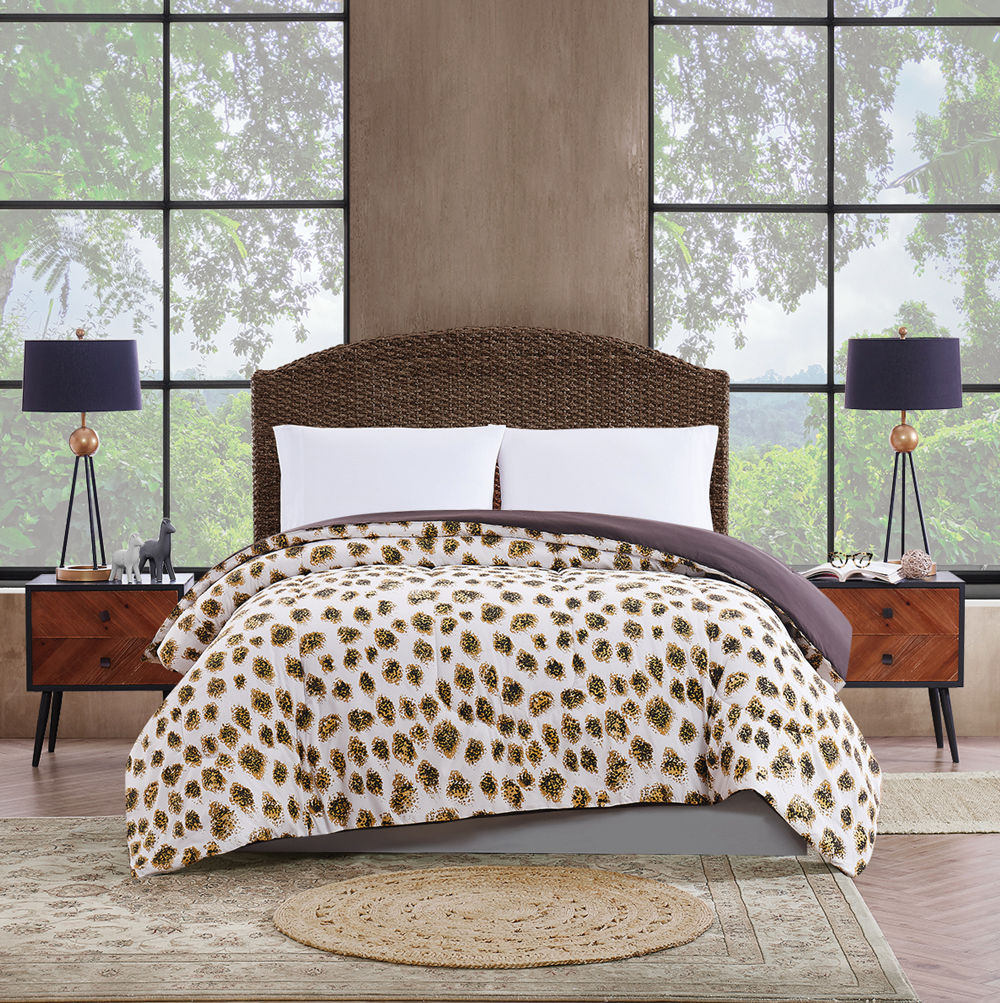 Cheetah print deals comforter