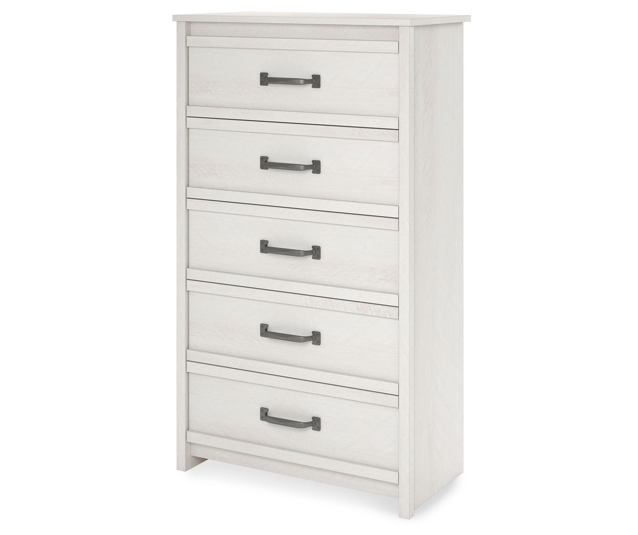 Ameriwood Duncan Ivory Oak 5-Drawer Dresser