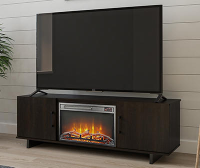Hyde TV Stand with Fireplace for TVs up to 60", Espresso