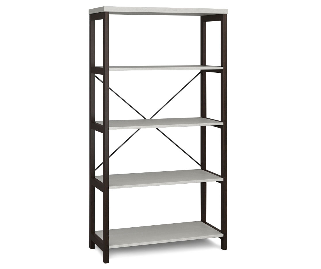 Real Living Farmhouse 5-Tier Bookshelf