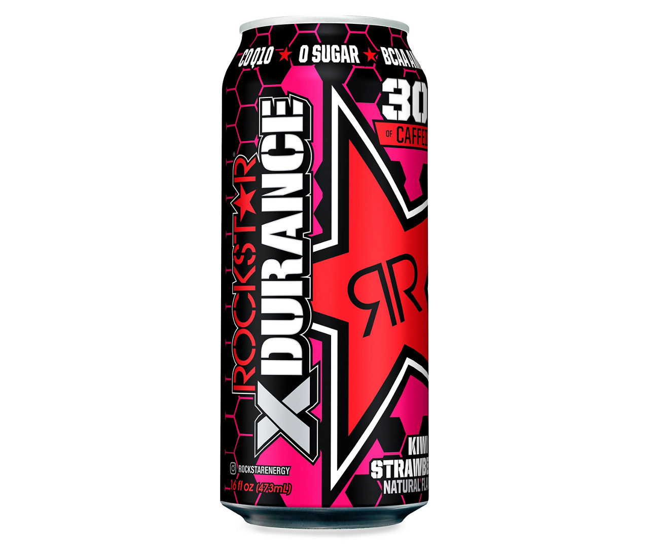 Rockstar Rockstar Xdurance Energy Ripped Red Kiwi Strawberry 16 Fl Oz Can | Big