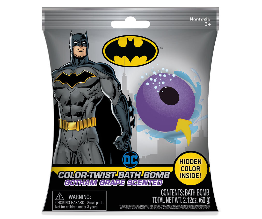 Batman Gotham Grape Color-Twist Bath Bomb,  Oz. | Big Lots