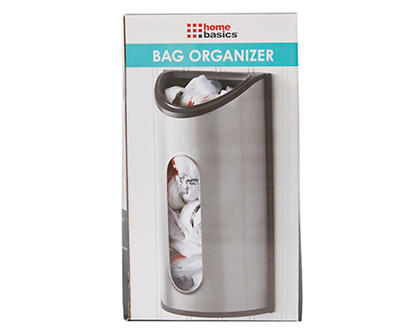 Silver Plastic Bag Organizer