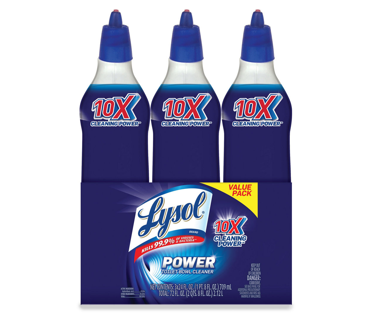 Lysol Complete Clean Power Toilet Bowl Cleaner