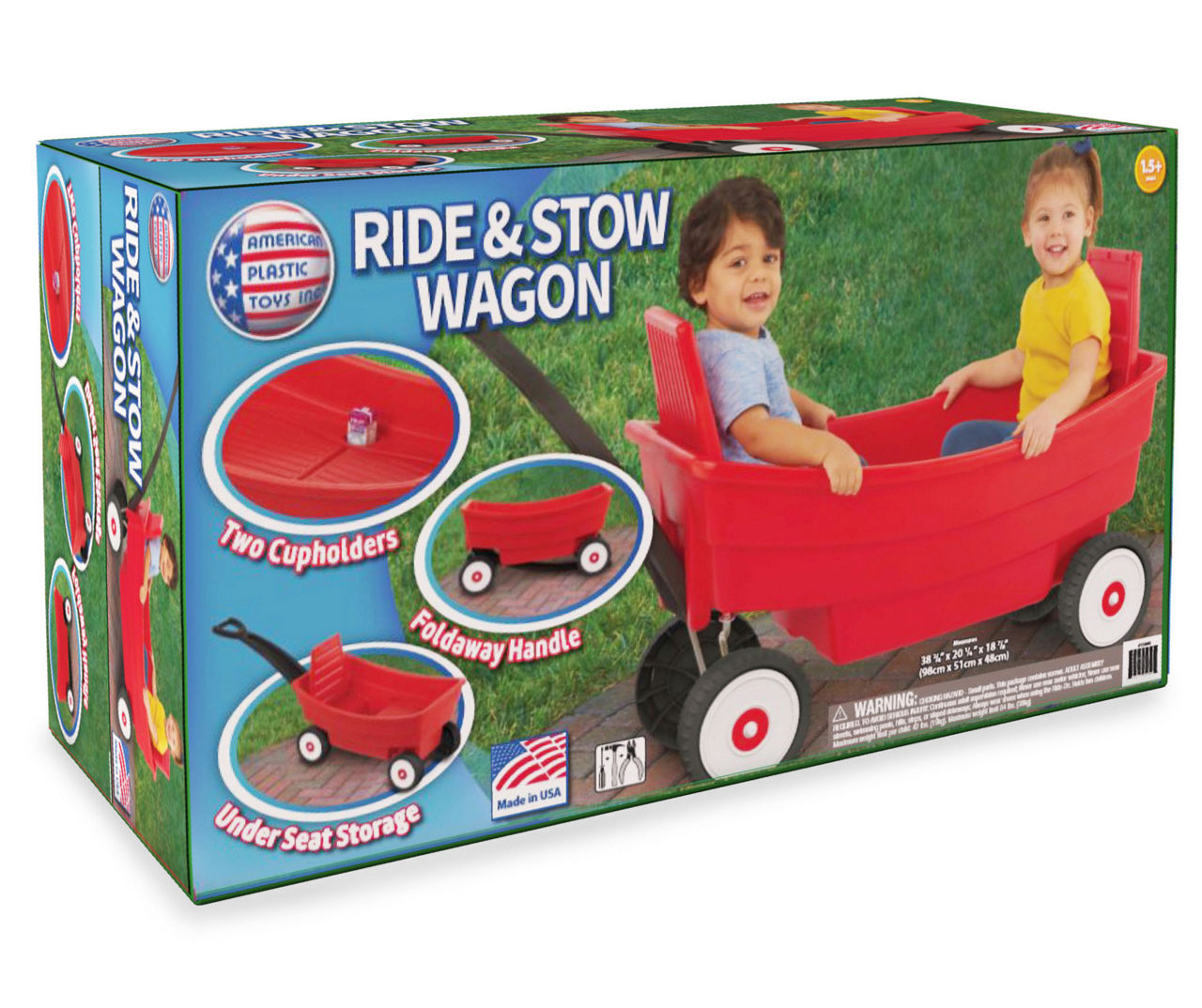 kids plastic wagon