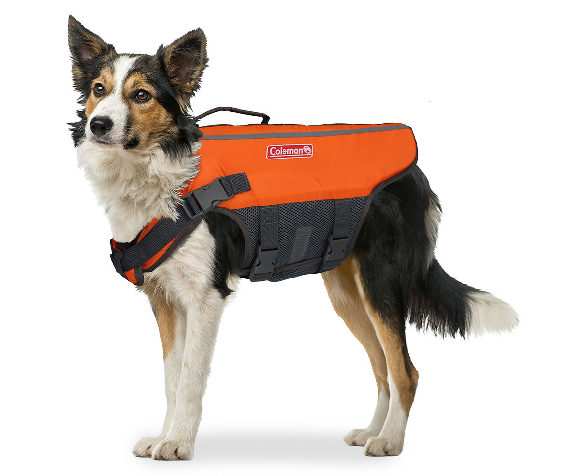 OUTWARD HOUND Granby RipStop Dog Life Jacket, X-Large Bright Orange 