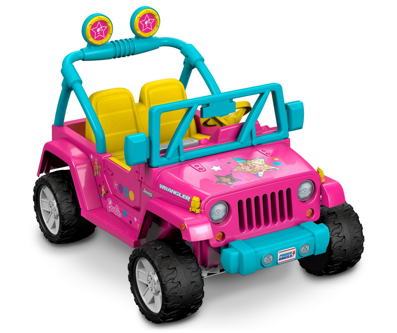 Pink jeep 2024 power wheels